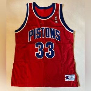 Authentic, vintage 1994 Grant Hill #33 Detroit Pistons NBA